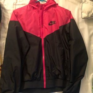 NIKE HOT pink zip up size MEDIUM worn twice